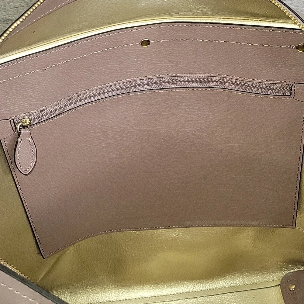Rebecca Minkoff Elegant Brown Leather Tote Bag